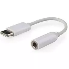 Переходник Cablexpert CCA-UC3.5F-01-W , USB Type-C/Jack3.5F, пакет