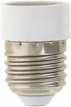 Переходник EKF AD-E27-E14-w E27-E14 бел.