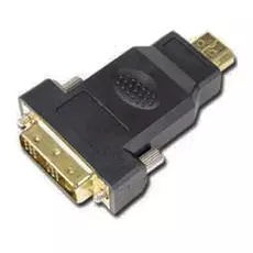 Переходник Gembird HDMI-DVI 19M/19M, золотые разъемы, пакет
