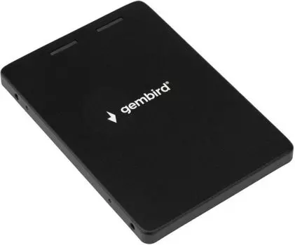 Переходник Gembird MF-SATA-M2 для SSD M.2 SATA в корпус 2,5" SATA III, алюминиевый корпус, черный, пакет
