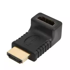 Переходник GCR GCR-CV304 HDMI-HDMI 19M / 19F верхний угол, 01268