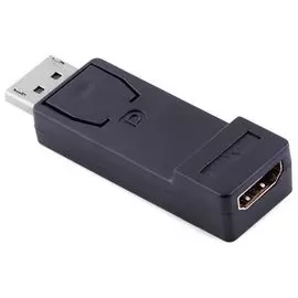 Переходник GCR GCR-CVDP03 DisplayPort/HDMI v1.2/v1.4 20M/19F, черный, 00104