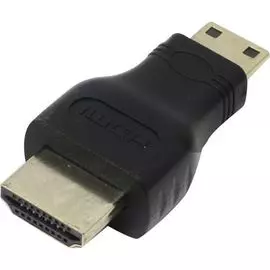 Переходник HDMI-miniHDMI Exegate EX-HDMI-FMC EX284924RUS HDMI-miniHDMI, 19F/19M, позолоченные контакты