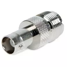 Переходник Hyperline AD-BNC-F-UHF-F BNC (мама) - UHF (мама)