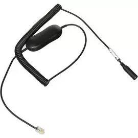Переходник Jabra Evolve 88011-100 шнур RJ to 3,5 мм jack для подключения гарнитуры серии Evolve (30 II, 40, 80) к стационарному телефону, длина 2 м, в