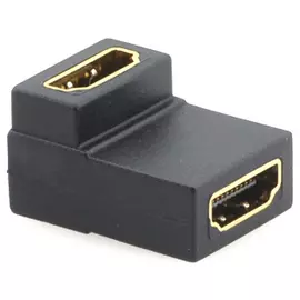 Переходник Kramer HDMI-HDMI 99-9797111 19F/19F, золотые разъемы, угловой AD-HF/HF/RA