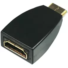 Переходник LAZSO APHH10/CA HDMI штекер(C)/ HDMI розетка(А), 19pin, позолоченные контакты.