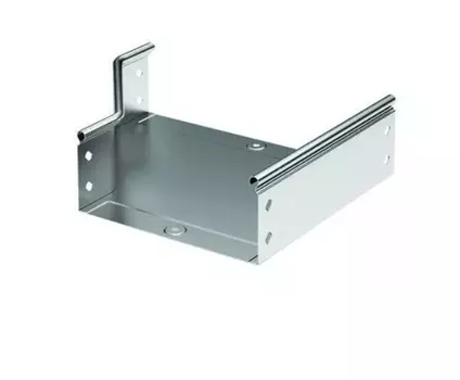 Переходник левосторонний DKC 36527KHDZ DKC 36527KHDZ осн. 300/80 мм, длина 370 мм, сталь, горячеоцинкованная, "S5 Combitech"