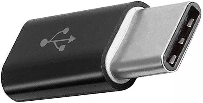 Переходник МЕГЕОН 33203К (USB-C папа - microUSB мама)