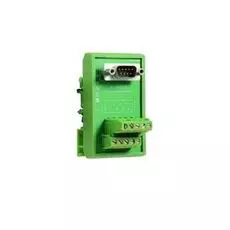 Переходник MOXA TB-M9 DB9 male DIN-Rain Wiring Terminal