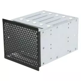 Переходник Procase 5T3-3T5-V3 3*5.25" в 5*3.5" с антивибрационным креплением, PWM 4pin, 2800 rpm