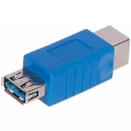 Переходник Red Line УТ000029558 USB 3.0, USB-A Female/USB-B Female, синий