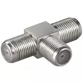 Переходник Rexant 06-0022-A антенный, (3-гнезда F), тройник