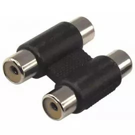 Переходник Rexant 14-0433 2 гнезда RCA - 2 гнезда RCA, бинокль