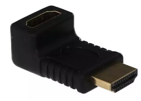 Переходник VCOM CA320 HDMI (M)=>HDMI (F) угловой 90°