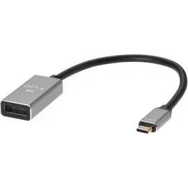 Переходник VCOM CU480M USB Type-C (m)-DP (f) 1.4v, 8K/60Hz, 0.15м