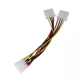 Переходник VCOM VPW7570 питания IDE-устройств (1-> 2 big, 5+12V)