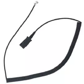 Переходник VT QD(P)-RJ9(01) QD - RJ9 (01) для подключения гарнитур к телефонам и к IP-телефонам: Avaya, Polycom, Mitel, Astra, Fanvil, Digium, Ecense,