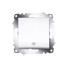 Переключатель ABB 619-010200-214 Cosmo перекрестный одноклавишный, 10А, 250В, IP20 (сх. 7) (белый)