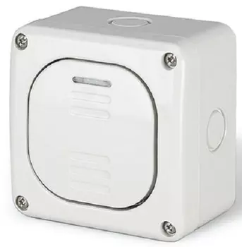 Переключатель DKC DIS1375212 однополюсный, одноклавишный, 20А 250В IP66 белый, "Quadro"