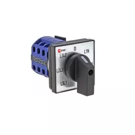 Переключатель EKF pk-1-64-10 кулачковый ПК-1-64 10А для вольтметра