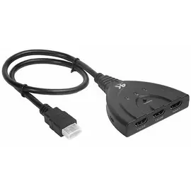 Переключатель HDMI GCR GL-v301ZP 3 к 1 + USB port GCR серия Greenline (00702)