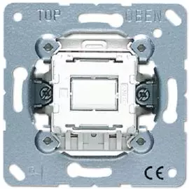 Переключатель Jung 506TU Мех 1 -клавишный возвратно-нажимной