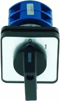 Переключатель кулачковый CHINT 425068 LW32-25/C04/2 25А 4Р "0-1"