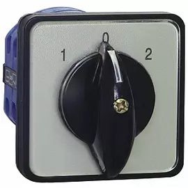 Переключатель кулачковый CHINT 425137 LW32-10/2, 10А, 2Р, "1-0-2"