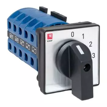 Переключатель кулачковый EKF pk-1-103-25 ПК-1-103 25А 3P «0-1-2-3»