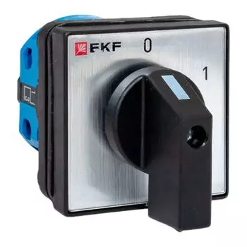 Переключатель кулачковый EKF pk-1-11-10-65 ПК-1-11 10А 1P «0-1» IP65
