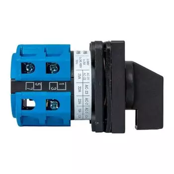 Переключатель кулачковый EKF pk-1-13-25-65 ПК-1-13 25А 3P «0-1» IP65