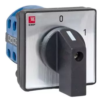 Переключатель кулачковый EKF pk-1-14-10 ПК-1-14 10А 4P "0-1"