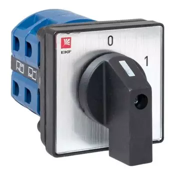 Переключатель кулачковый EKF pk-1-14-25 ПК-1-14 25А 4P "0-1"