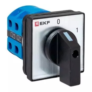 Переключатель кулачковый EKF pk-1-14-25-65 ПК-1-14 25А 4P «0-1» IP65