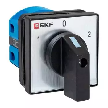 Переключатель кулачковый EKF pk-1-21-25-65 ПК-1-21 25А 1P «1-0-2» IP65