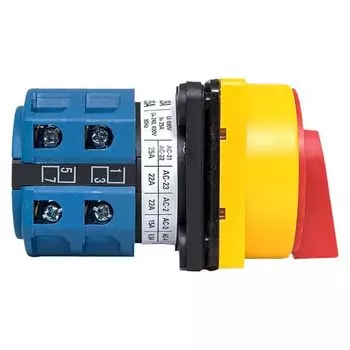 Переключатель кулачковый EKF pk-1-22-25-a65 ПК-1-22 25А 2P "1-0-2" блок. IP65