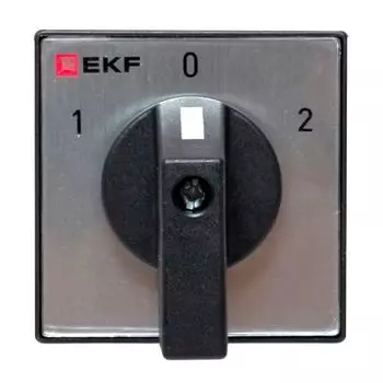 Переключатель кулачковый EKF pk-1-23-25-65 ПК-1-23 25А 3P «1-0-2» IP65