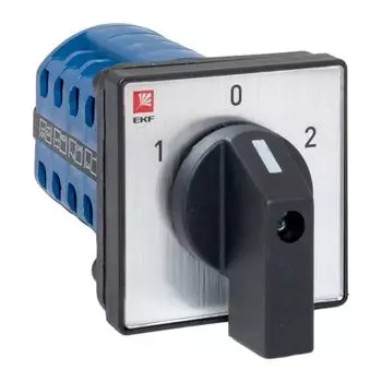 Переключатель кулачковый EKF pk-1-24-10 ПК-1-24 10А 4P "1-0-2"