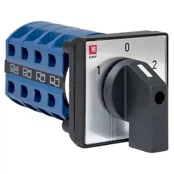 Переключатель кулачковый EKF pk-1-24-25 ПК-1-24 25А 4P "1-0-2"