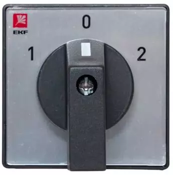 Переключатель кулачковый EKF pk-1-42-10 ПК-1-42 10А 2P "1-0-2"