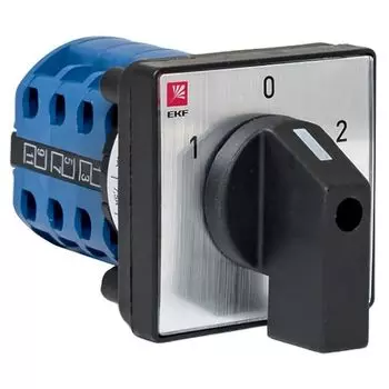 Переключатель кулачковый EKF pk-1-43-10 ПК-1-43 10А 3P "1-0-2"