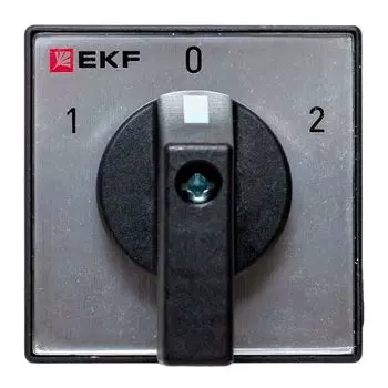 Переключатель кулачковый EKF pk-1-43-25-65 ПК-1-43 25А 3P «1-0-2» IP65