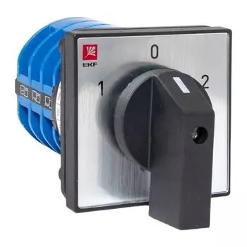 Переключатель кулачковый EKF pk-1-43-32 ПК-1-43 32А 3P "1-0-2"