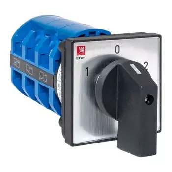Переключатель кулачковый EKF pk-1-43-63 ПК-1-43 63А 3P "1-0-2"