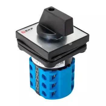 Переключатель кулачковый EKF pk-1-53-10-65 ПК-1-53 10А 3P «1-2» IP65