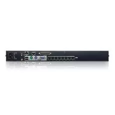 Переключатель KVM Altusen KH1508Ai-AX-G KVM, 1 local user PS2/USB+VGA+1 IP user => 8 cpu (PS2/USB/Sun+VGA)/RS232, без шнуров, 1600x1200 60Hz (30м), 1U
