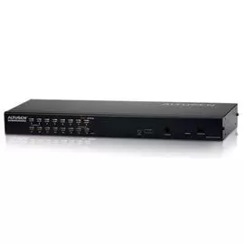 Переключатель KVM Altusen KH1516Ai-AX-G KVM, 1 local user PS2/USB+VGA+1 IP user =>16 cpu (PS2/USB/Su