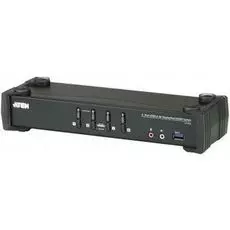 Переключатель KVM Aten CS1924-AT-G 4-портовый DisplayPort USB audio 3.0 с поддержкой 4K (KVMP Switch)