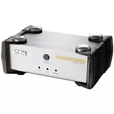Переключатель KVM Aten CS231C-AT-G switch, VGA/SVGA+KBD+MOUSE USB, 2> 1 компьютер, без шнуров